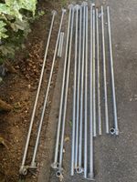 Stahlrohre Möbelbau Gerüststangen Obi mit Verbindungsstück