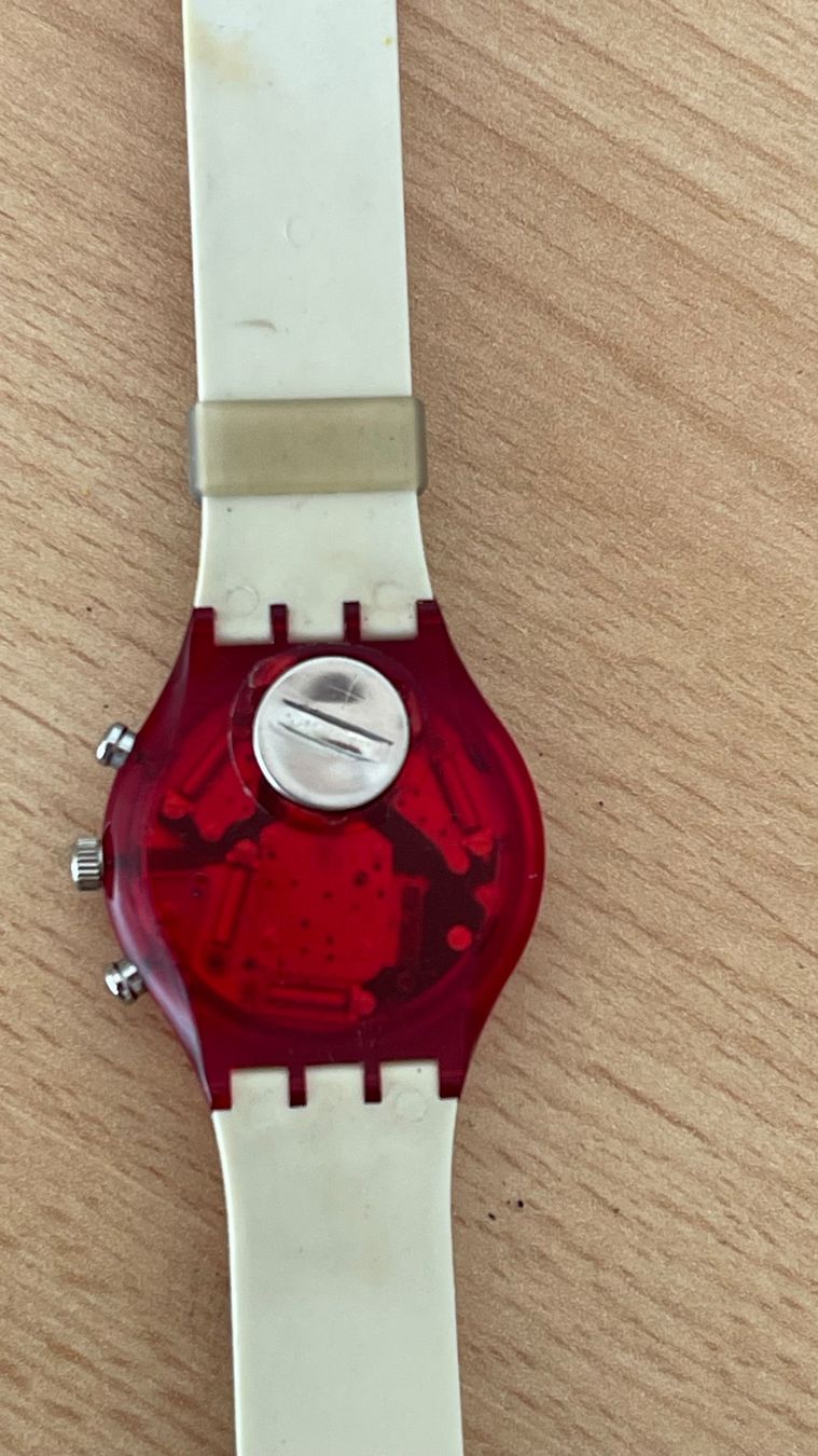 Swatch Orologi: SWATCH NAVY BERRY UHR 1996 – Usato da Kölliken venduto da Prscoo 6
