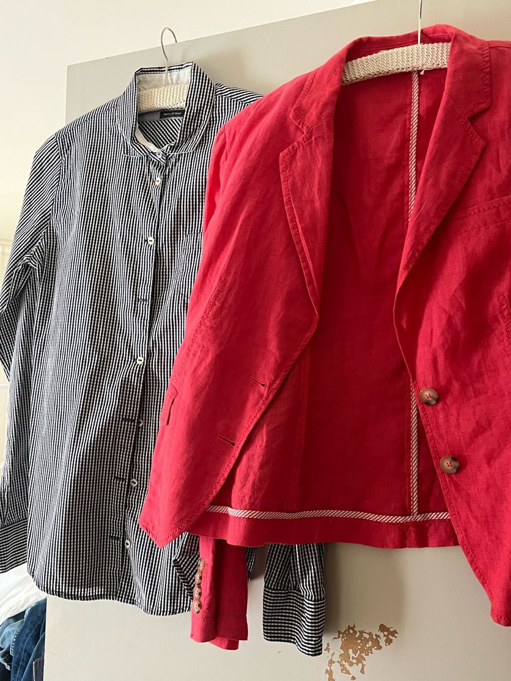 Kleiderpakete: Tolle Bluse mit Blazer Gr. S – Neu (gemäss Beschreibung) aus Duggingen von osere