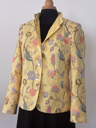 Aparter Leinenblazer von White Label Gr 42