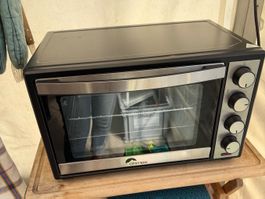 elektrischer Backofen Ohmex OVN 3838 mit Zubehör - komplett