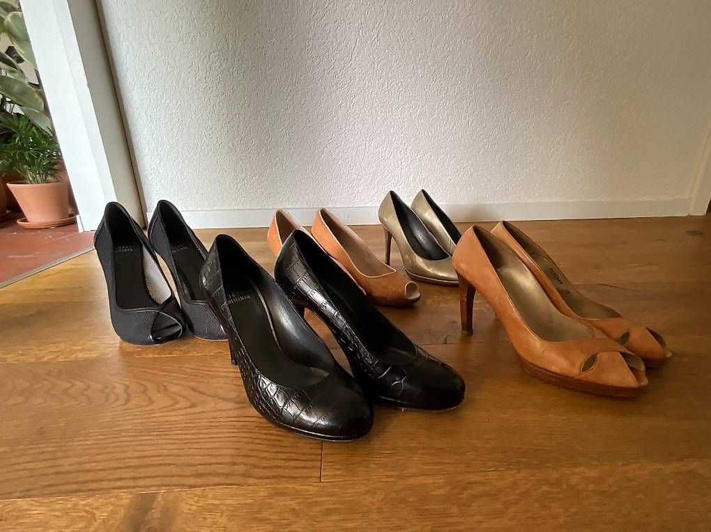 Damenschuhe: 5 Paar Stuart Weitzmann Absatzschuhe Stiletto – Gebraucht aus Ebnat-Kappel von Chantalle 1