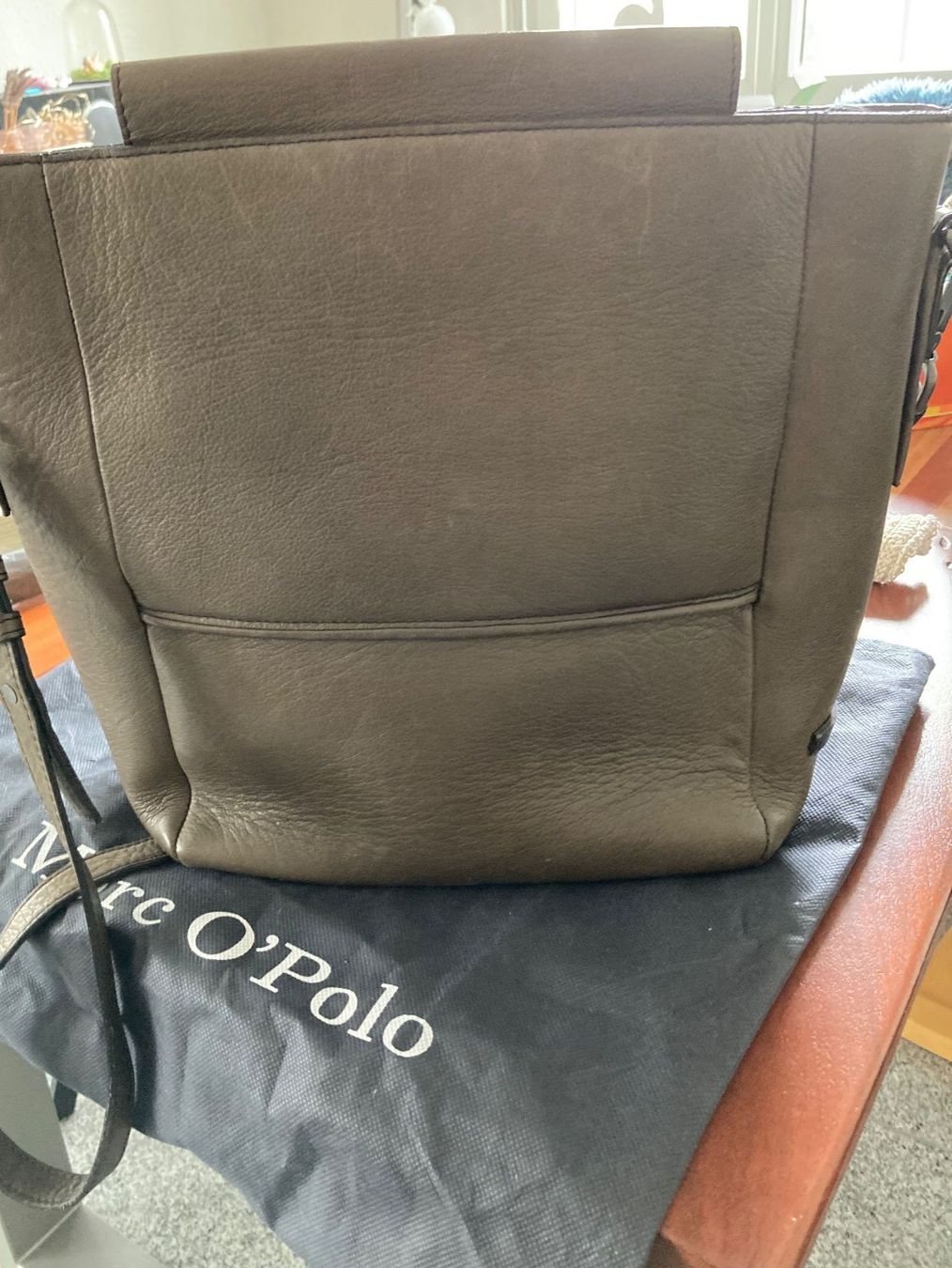 Marc O'Polo Borse da donna: Schulter-Ledertasche Marc O'Polo – Usato da Eschenbach SG venduto da verbascum 3