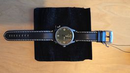 Tissot Herrenuhr wie neu, Lederarmband, Originalverpackung
