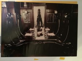 H.R. Giger Fotographie Alien Stühle Rarität