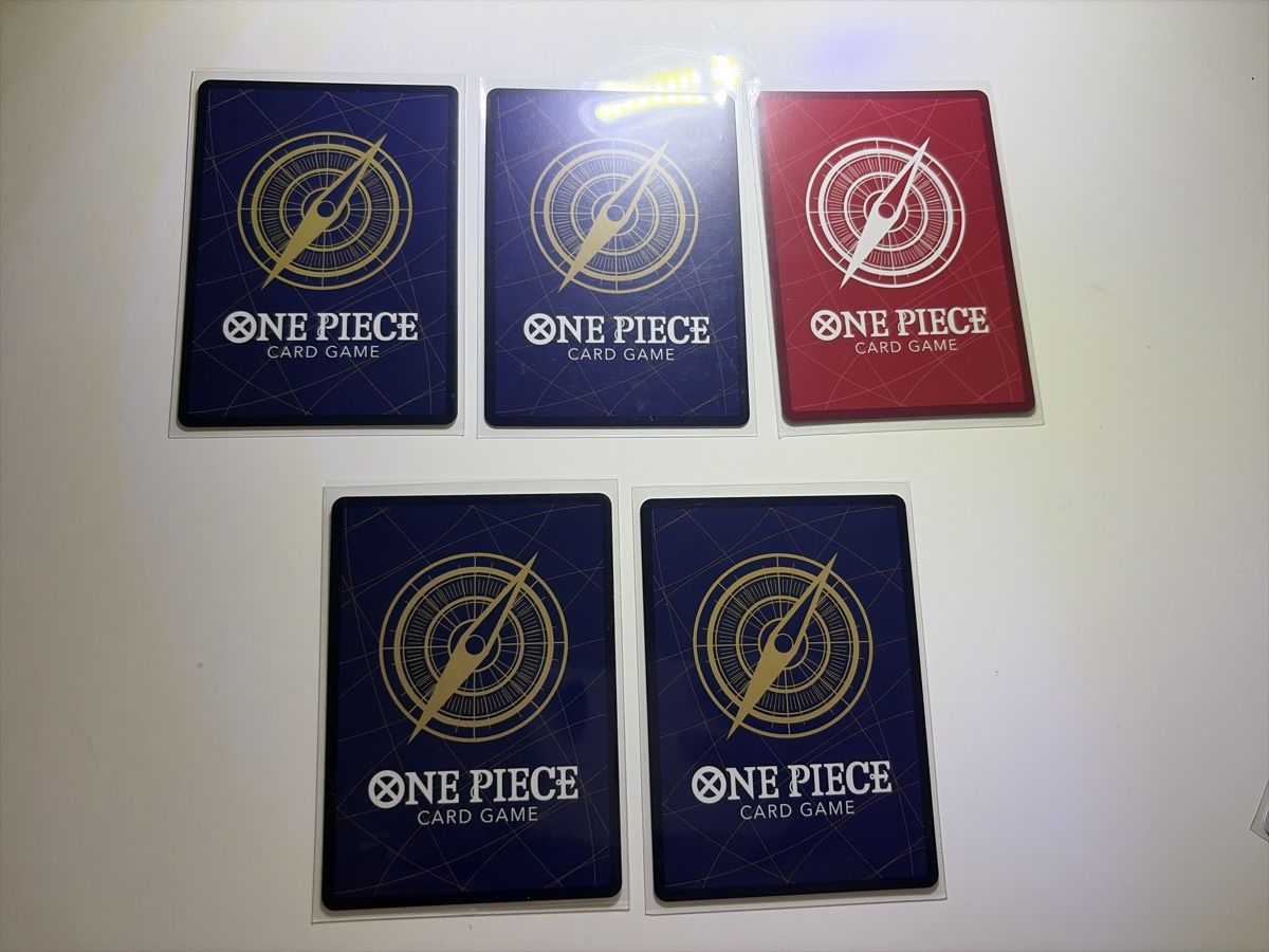 Bandai Sammelbilder & Trading cards: One Piece Monkey D. Luffy Karten Set Sammlung OP16 – Gebraucht aus Galgenen von Miachelle 2