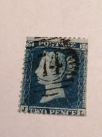 Two Pence Blue 1855 