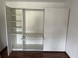 IKEA PAX Kleiderschrank mit Schiebetüren (250×60×201cm)