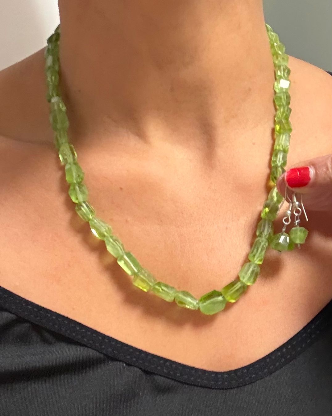 Colliers: Kette mit Peridot – D'occasion à Oberhof par RealStone