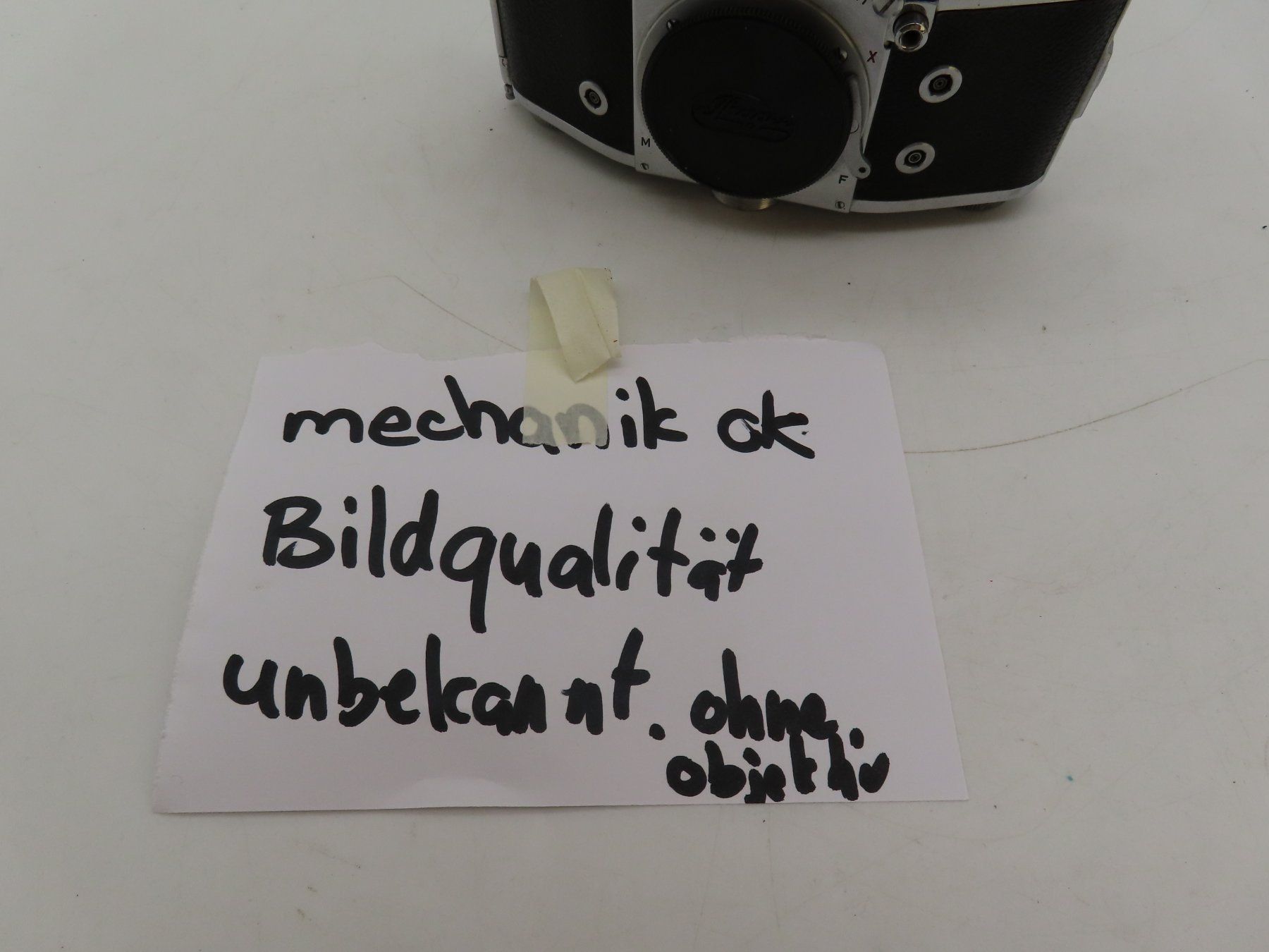 Exakta Fotocamera: Exakta Varex IIa – Usato da Reinach BL venduto da WBZ-Flohmarkt 9