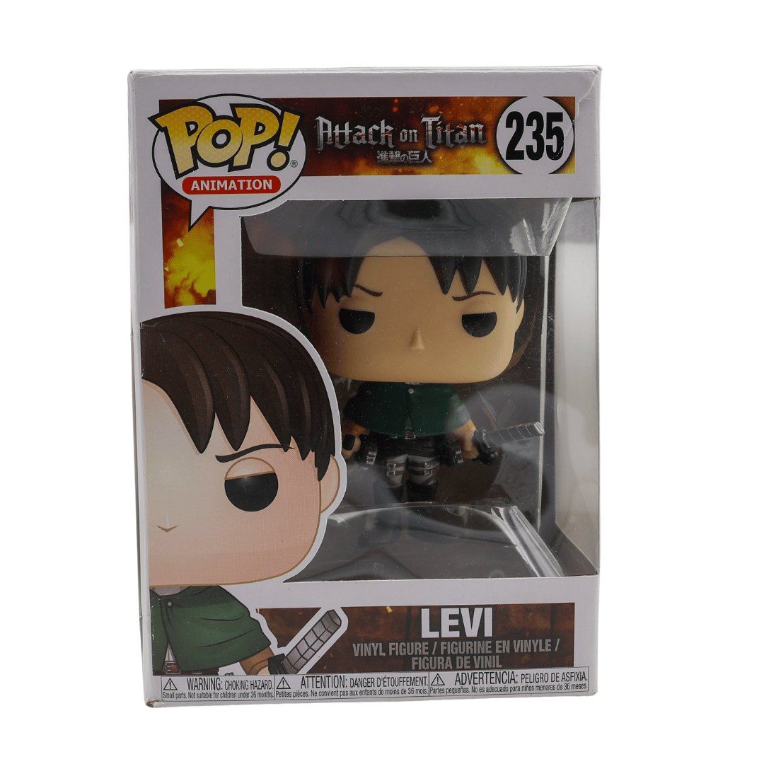 Funko Figuren: Levi 235 Funko POP Attack On Titans – Neu und originalverpackt aus Paudex von dindeboy