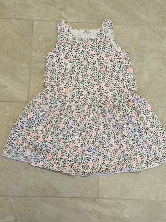 H&M Sommerkleid Gr. 110/116, süsses Blumenmuster, Top Zustan