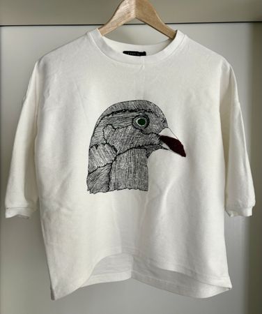 Sweatshirt with bird print size L used