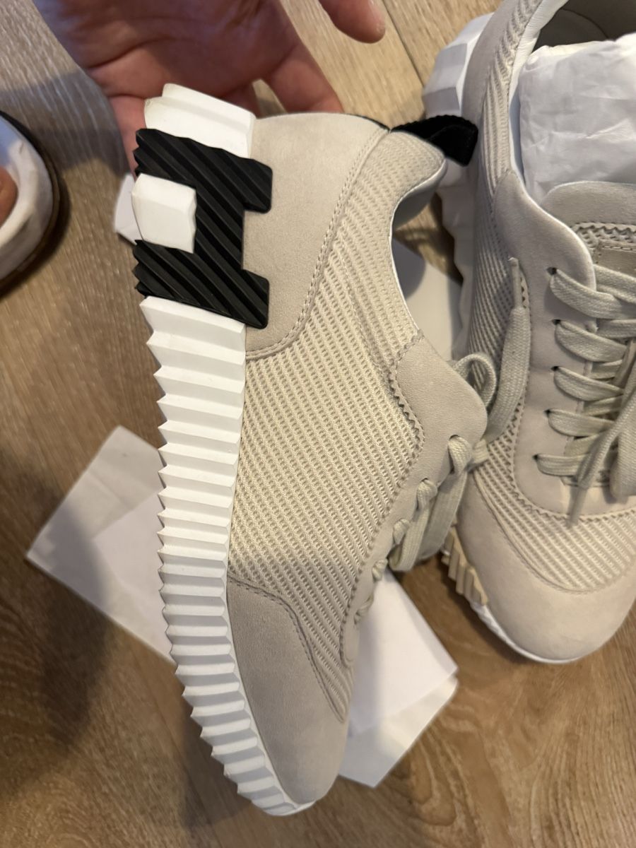Hermès Scarpe da uomo: Hermes Sneaker beige Grösse 39  – Nuovo (secondo la descrizione) da Staad SG venduto da Ris_wwr88 1