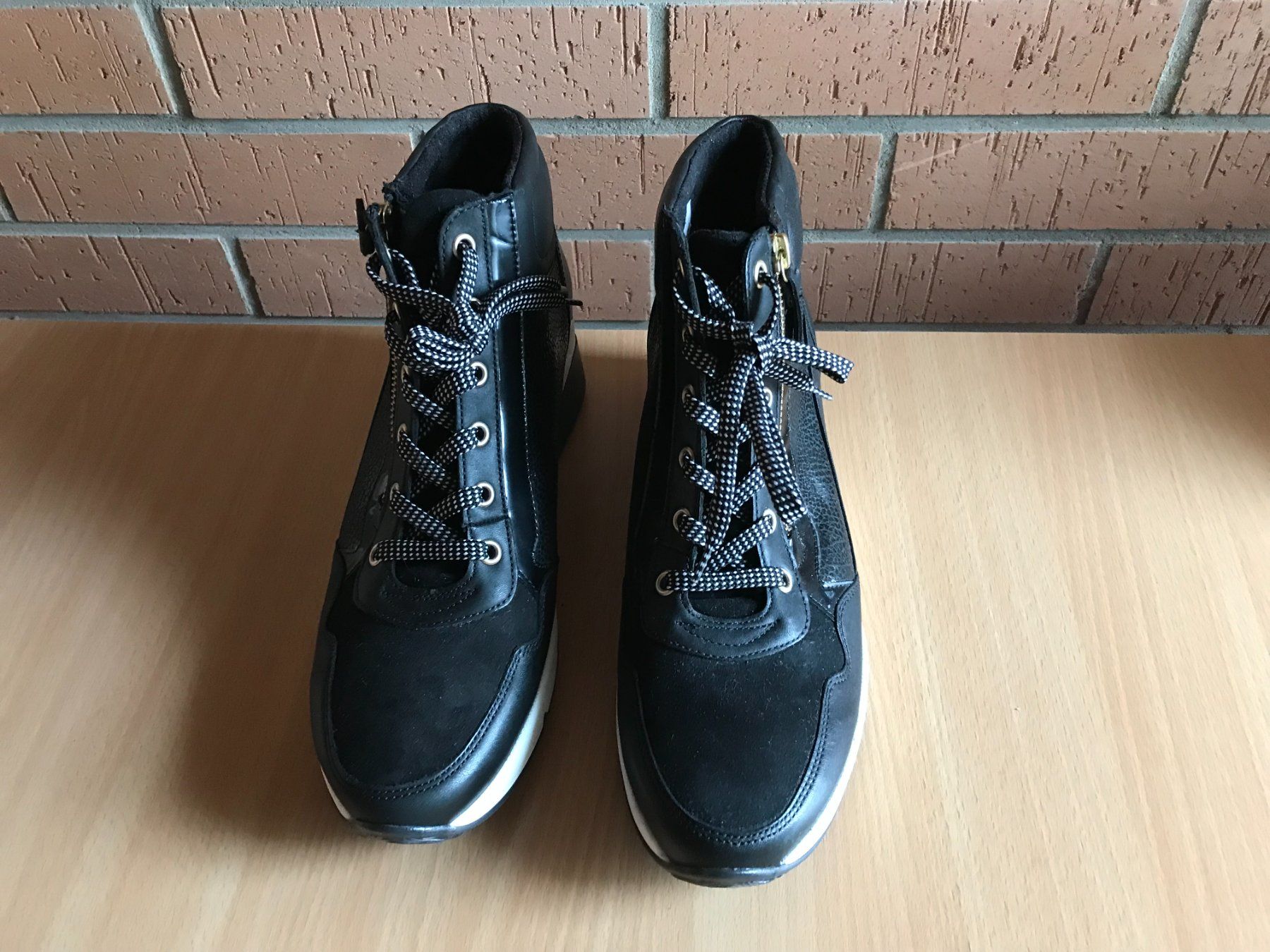 Gabor Scarpe da donna: GABOR Schwarze Stiefeletten, Grösse 7,5 – Nuovo e nell'imballaggio originale da Brunnenthal venduto da Eco07 1