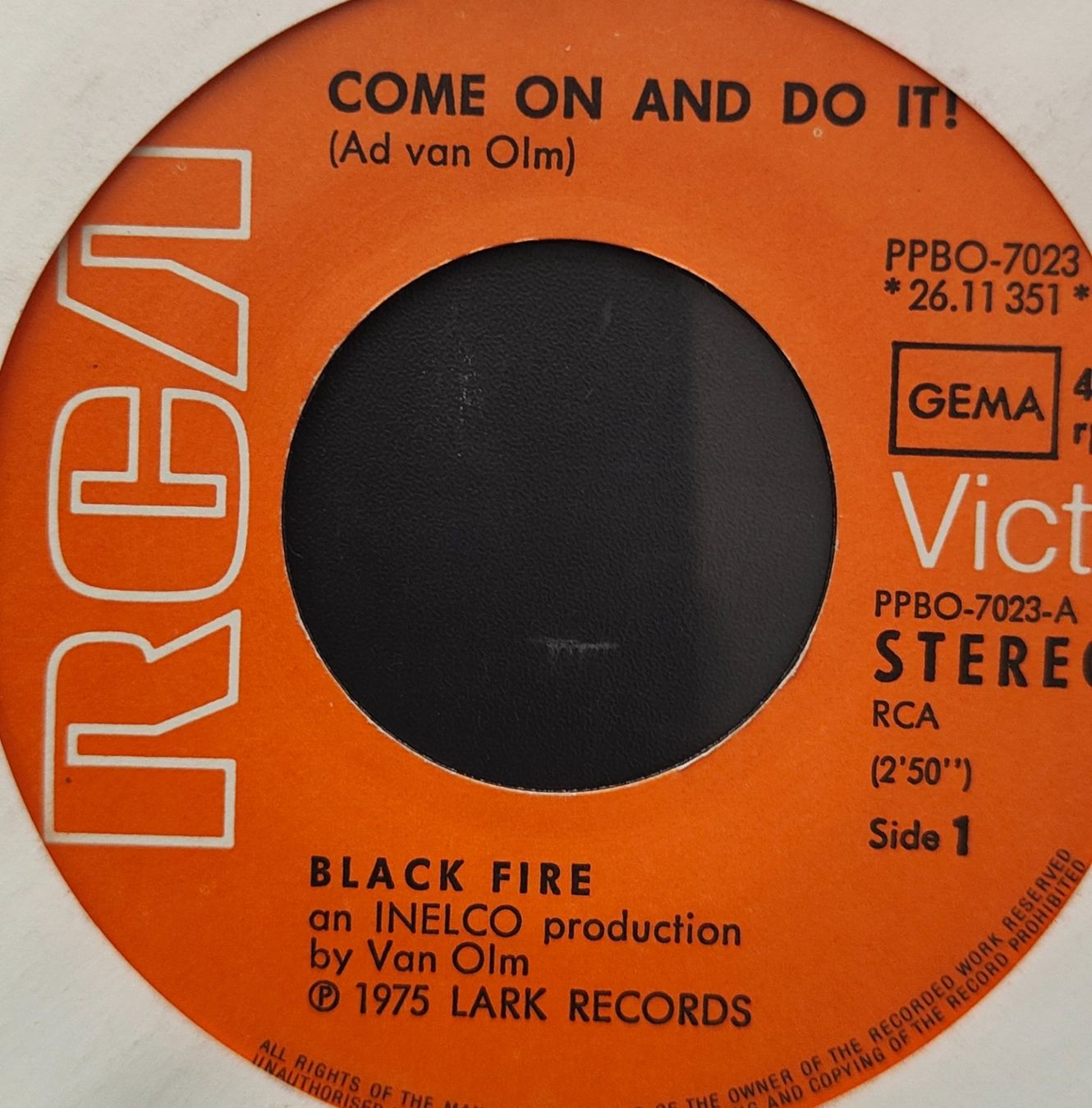 Dischi in vinile: Vinyl-Single Black Fire - Come On And Do It! – Usato da Langenthal venduto da Modo39