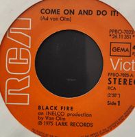 Vinyl-Single Black Fire - Come On And Do It!