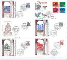 BRD, 35 Erstausgabe-Belege von 1965