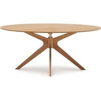 Kave Home Esstisch Holztisch oval Naanim Eichenfurnier