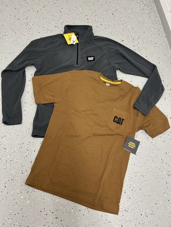 CAT Softjacke und shirt neu und originalverpackt grösse s