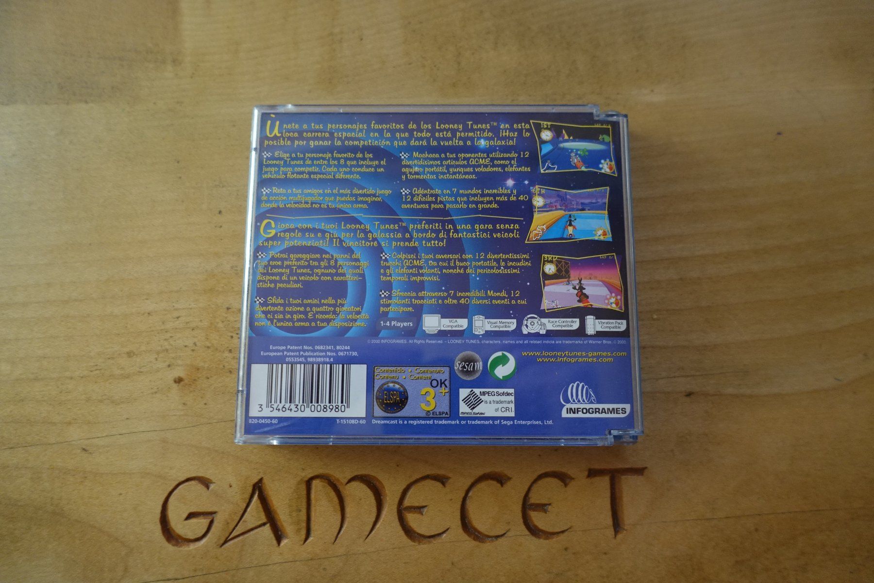 Sega Giochi: Looney Tunes: Space Race – Usato da Steinach venduto da Gamecet 2