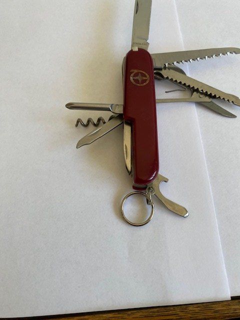 Coltelli tascabile: SACKMESSER MIT 2 SÄGEN UND SCHERE  USW. – Usato da Chur venduto da silbermon 2