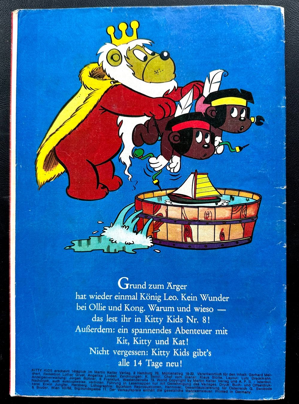 Fumetti: Kitty Kids Nr. 7, 1962, hunderte Comics eingestellt – Usato da Seltisberg venduto da quadartswiss 2