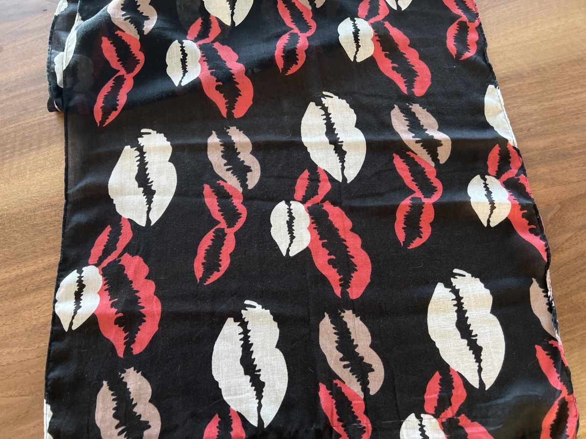 Cream Foulard & Sciarpe: Sommer Schal 50X150 "Cream" Baumwolle – Usato da HORGEN venduto da vladibarca10 3