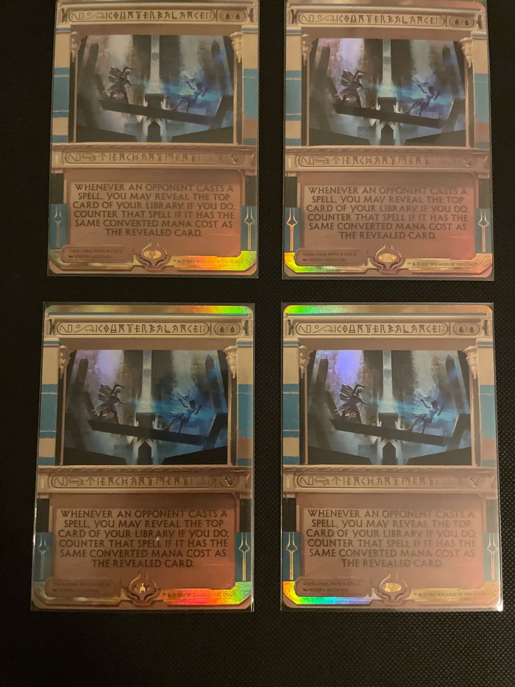Magic The Gathering Carte collezionabili: Magic The Gathering 4x Counterbalance Amonkhet Invocations – Usato da Frauenfeld venduto da man_2r6n