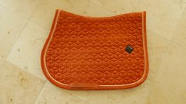 Kentucky Schabracke Velvet Orange Samt Warmblut L