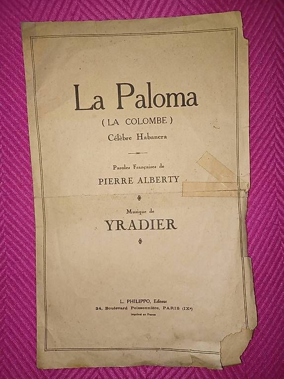 Libri: Partition ancienne – Usato da Soyhières venduto da 5jm_5czl