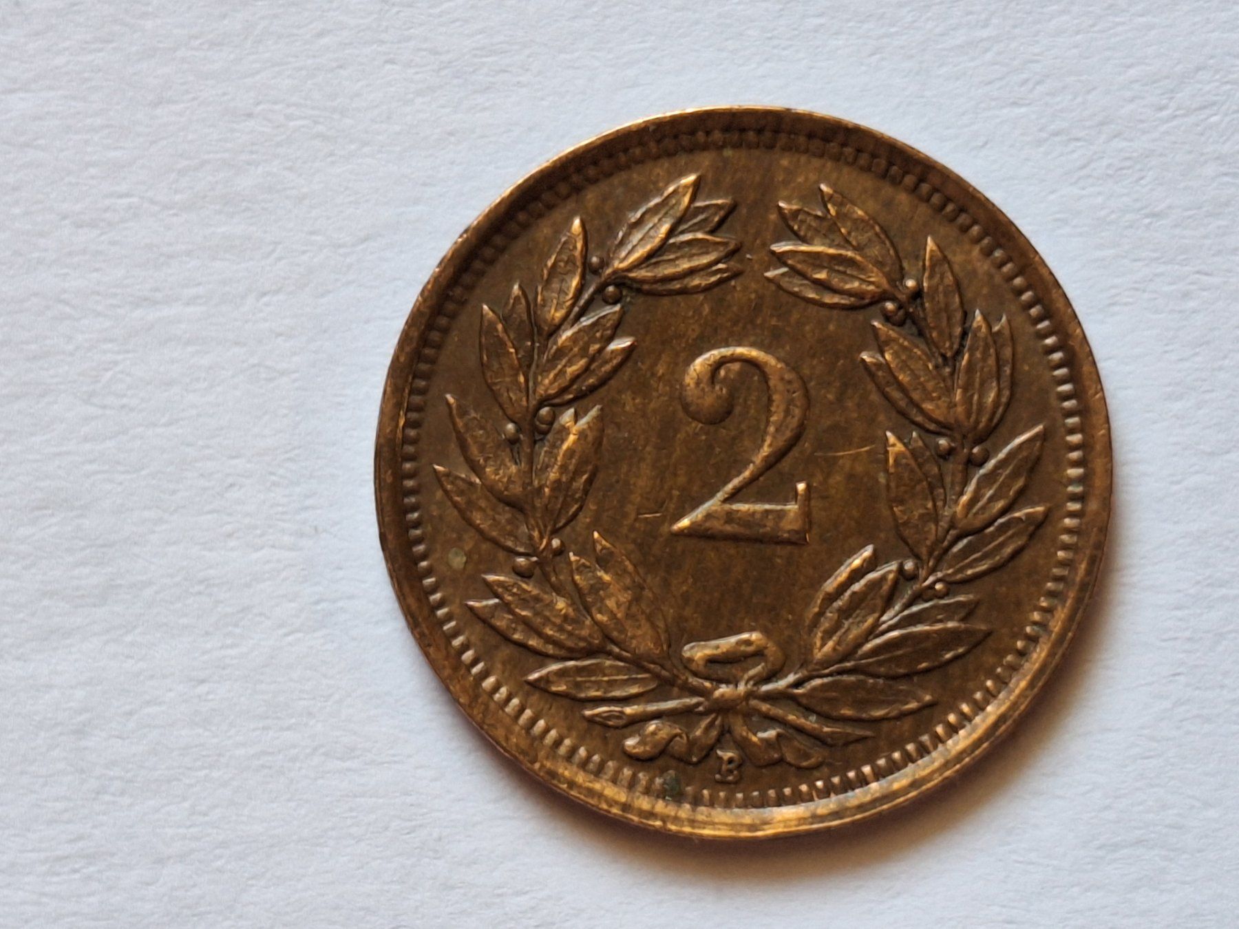 Tutti le monete: 2cts 1933 – Usato da Couvet venduto da zeze03 1