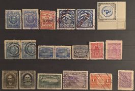 Honduras 1913-1940er Posten Klassik & Flugpost gest. & ungeb
