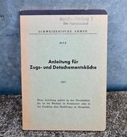 Anleitung f Zugs- & Detachementsköche 1957 SAN 7 Kommandant