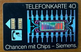 Telefonkarte Deutschland Siemens