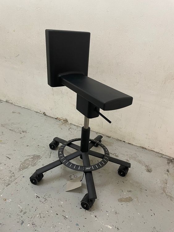 Tabouret De Bar Design Magis - Konstantin Grcic - Aluminium Noir - Neuf Avec Défaut