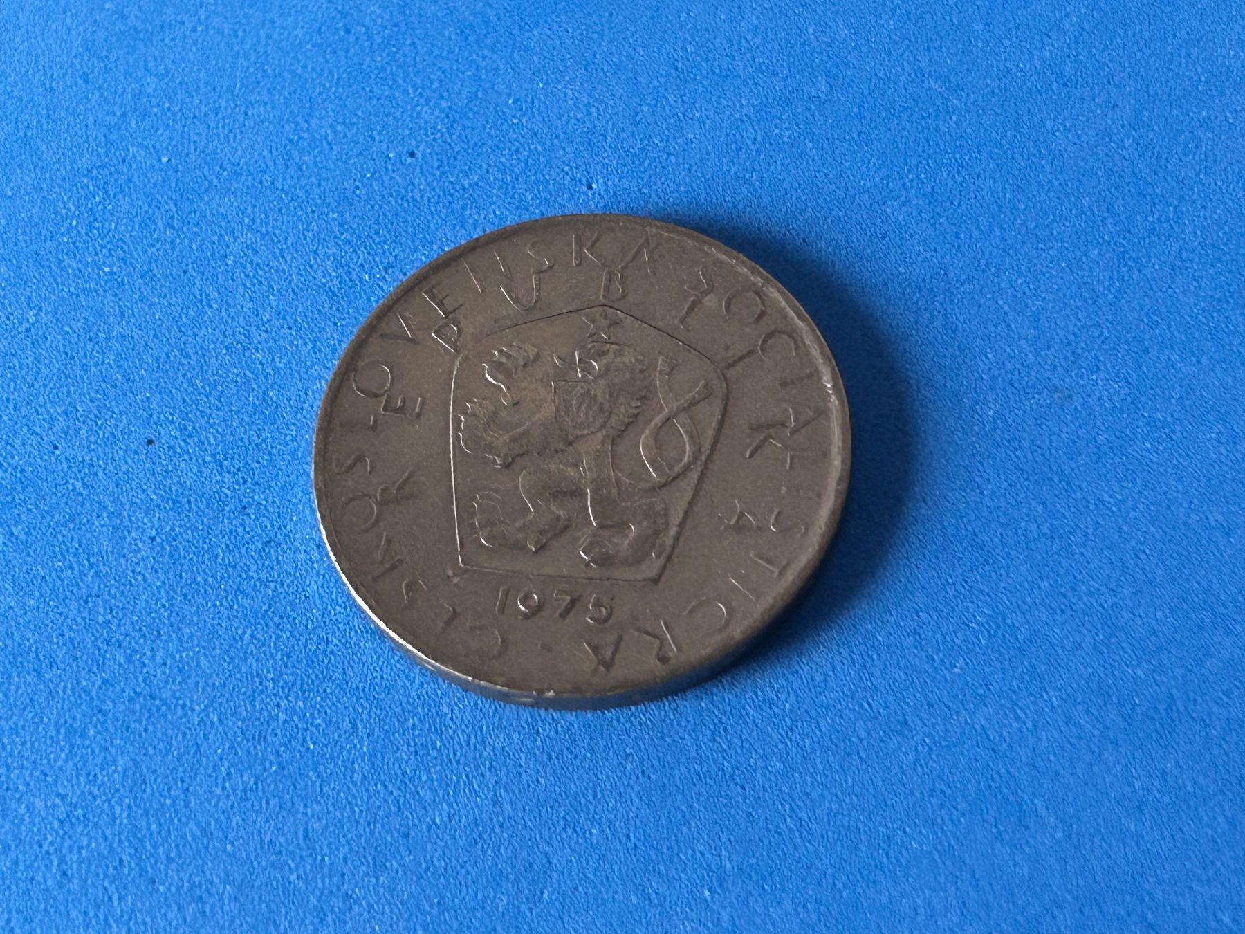 Tutti le monete: Czechoslovakia - 5 Korun 1975 – Usato da Corcelles NE venduto da AJKader 3