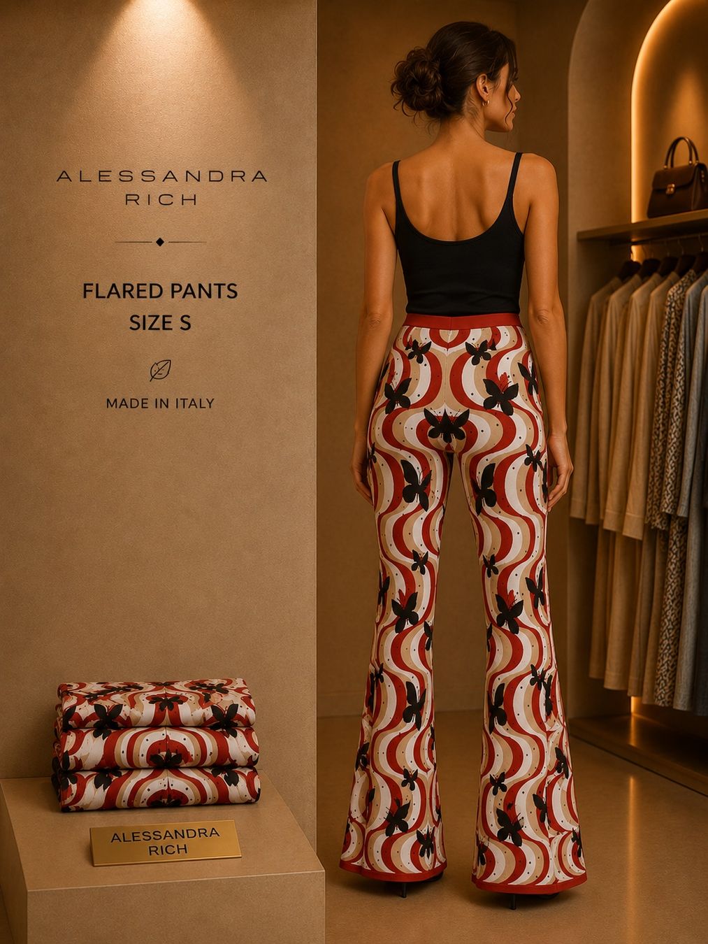 Hosen: Hose Alessandra Rich Gr.S – Neu (gemäss Beschreibung) aus Fällanden von ekaterinatheissl 1