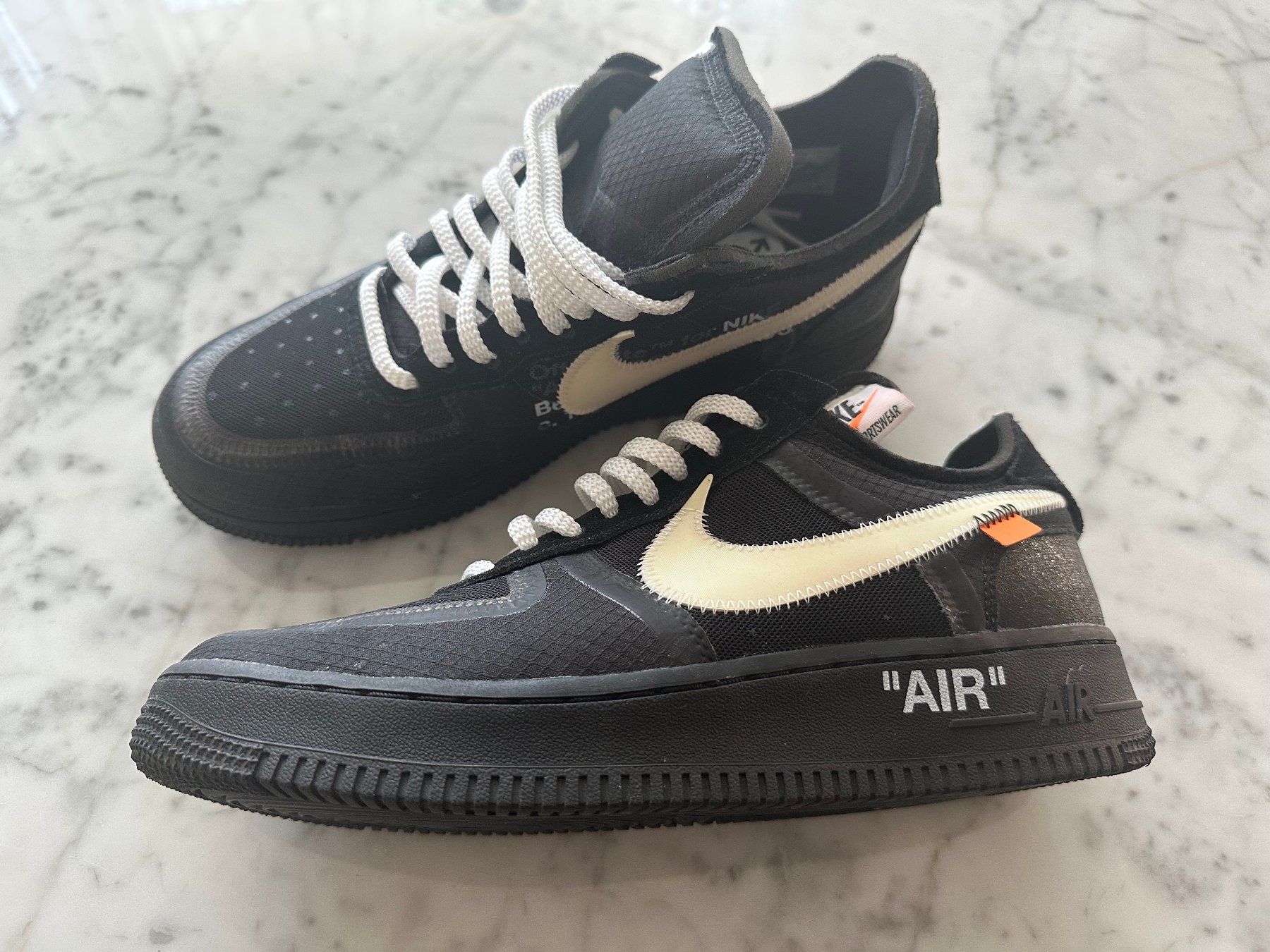 Off-White Scarpe da uomo: Nike Air Force 1 x Off White Black – Nuovo (secondo la descrizione) da Rorschacherberg venduto da Dampfwalze22 1
