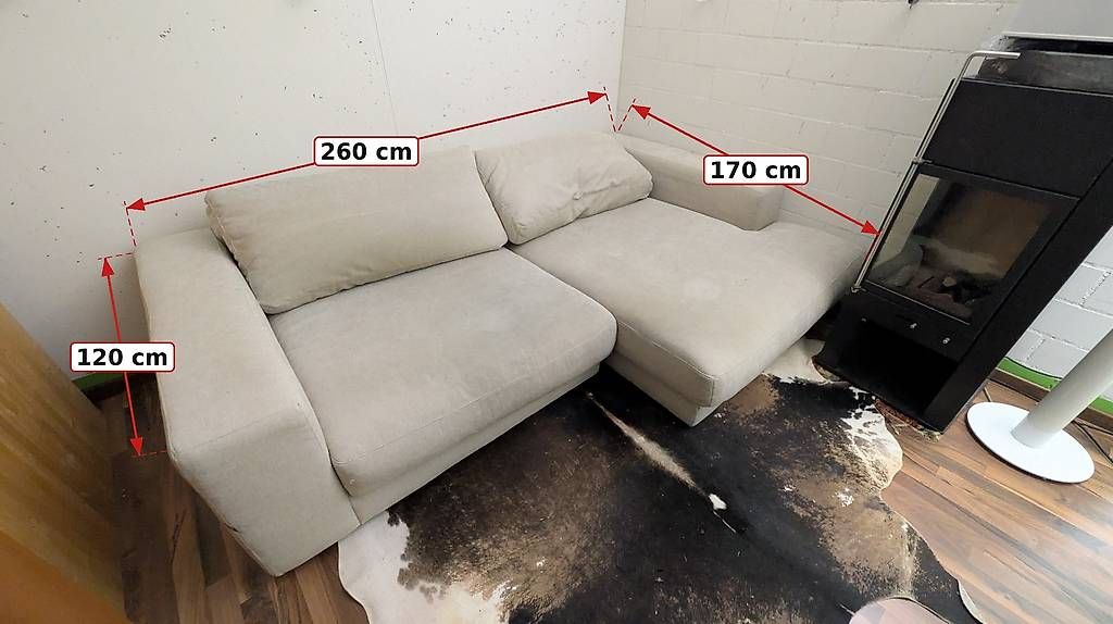 Divani: Lounge Sofa beige – Usato da Riedikon venduto da Rom6txd