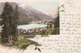 AK - St. Moritz - gel. 17.11.1900