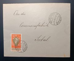 LIECHTENSTEIN BRIEF NACH SEETAL 1928