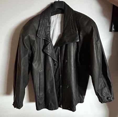 Vintage echt Lederjacke Gr XL