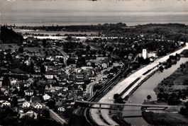 Rheineck Schweiz gegen den Bodensee