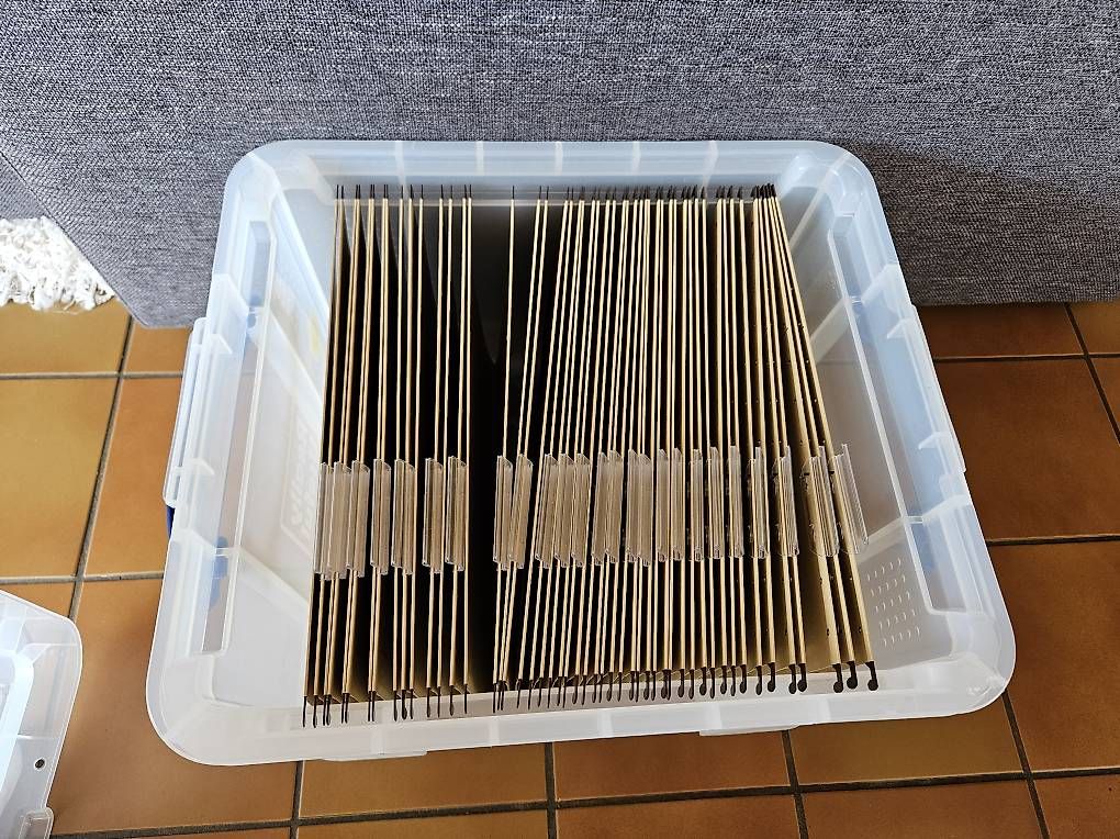 Contenitori & Simili: Aufbewahrungsbox mit Hängeregister – Usato da Merishausen venduto da NicoleB81