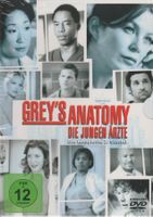 DVD GREY'S ANATOMY die komplette 2 staffel new‪‪ 8 dvd box‪