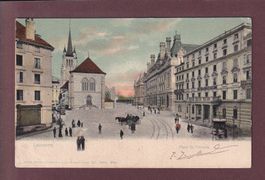 LAUSANNE - Place St. François - 1905