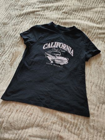 Cooles T-Shirt mit California Print, Gr. S, Top Zustand