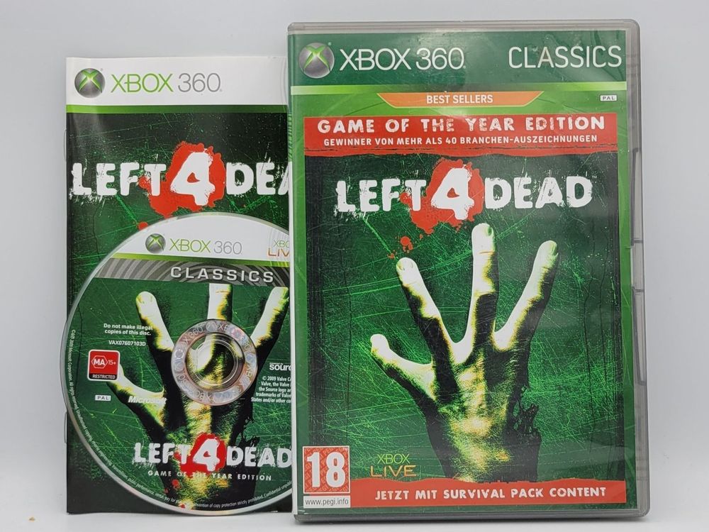 Left 4 Dead Xbox 360 | Kaufen auf Ricardo