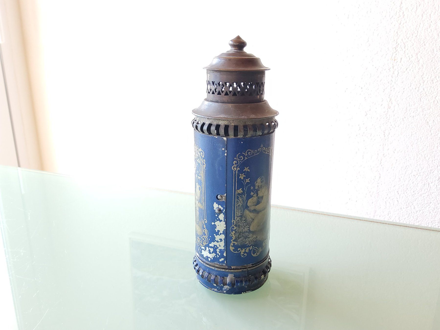 Lampade: Ancienne lanterne de wagon ? – Usato da Malleray venduto da Broc-Mo